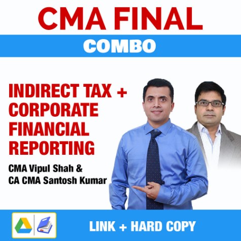 Picture of CMA Inter Group 2 Indirect Tax + Corporate Financial Reporting (Combo)