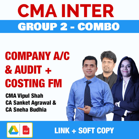 Picture of CMA Inter- COMPANY A/C & AUDIT + COSTING FM   (Combo)