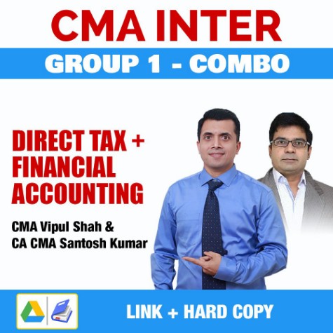 Picture of CMA Inter Group1 Direct Tax +Financial Accounting  ( Combo )